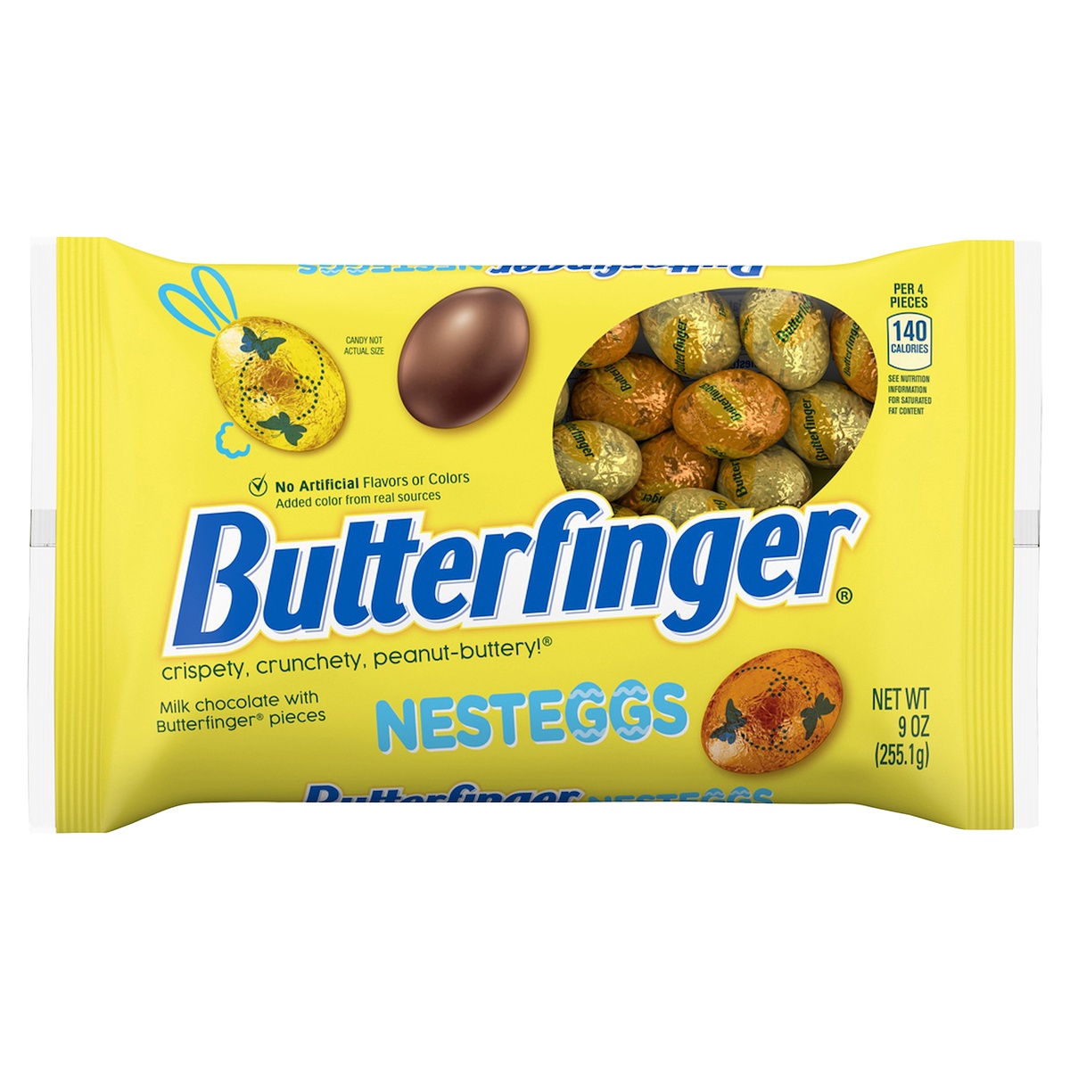 slide 1 of 3, Butterfinger Easter Nesteggs Bag, 9 oz