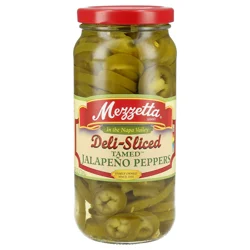 Mezzetta Sliced Tamed™ Jalapeño Peppers, 16 fl oz