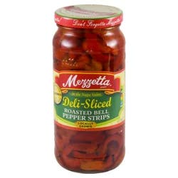 Mezzetta Roasted Red Bell Pepper Strips, 16 fl oz