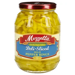 Mezzetta Mild Banana Pepper Rings, 32 fl oz