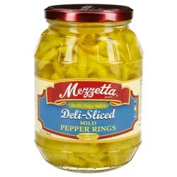 Mezzetta Mild Banana Pepper Rings, 32 fl oz