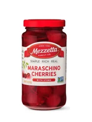 Mezzetta Maraschino Cherries With Stems, 11 oz
