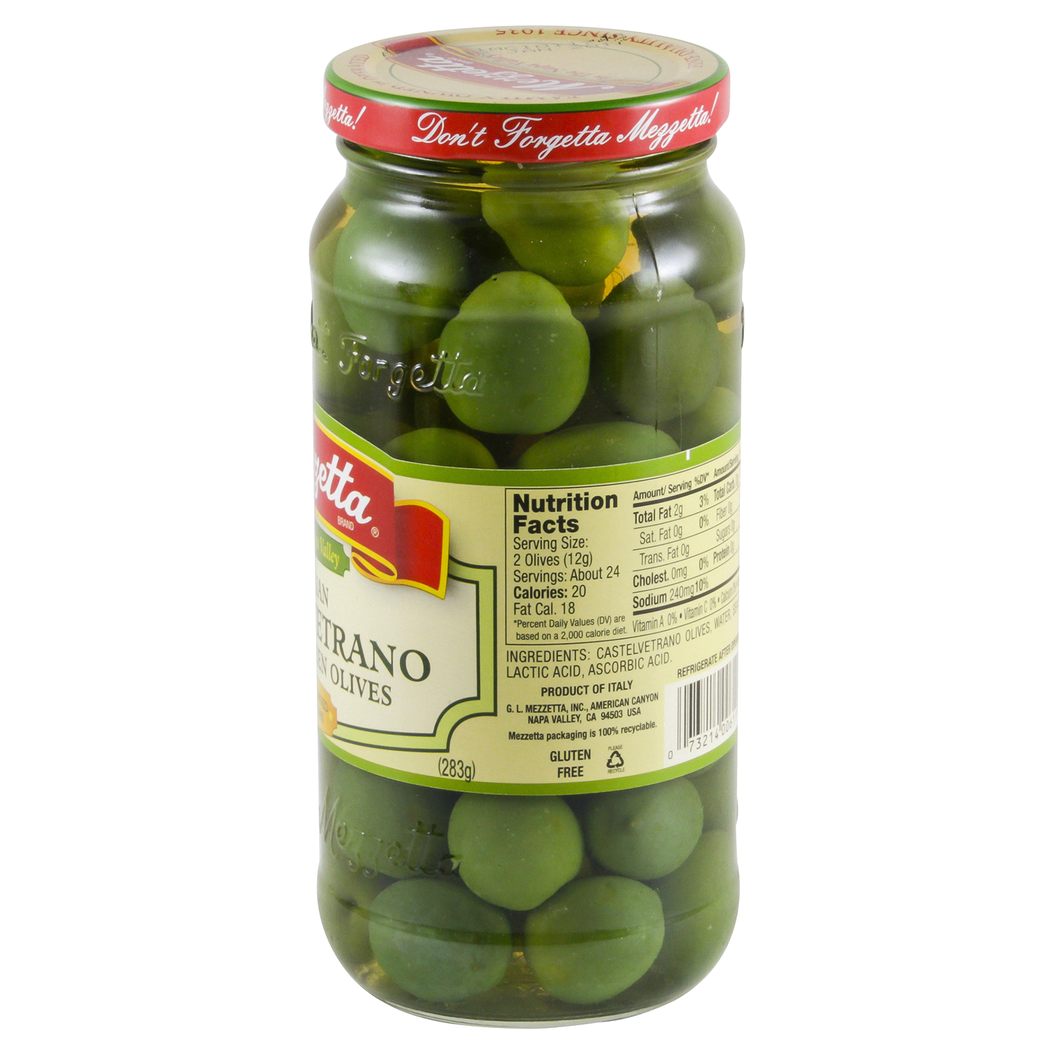 slide 3 of 3, Mezzetta Whole Italian Castelvetrano Olives, 10 oz Dr. Wt., 10 oz