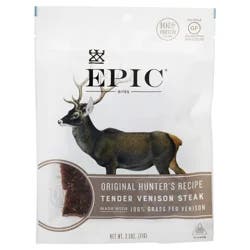 EPIC Venison & Beef Protein Bites, Grass-Fed, Keto Friendly, 2.5oz