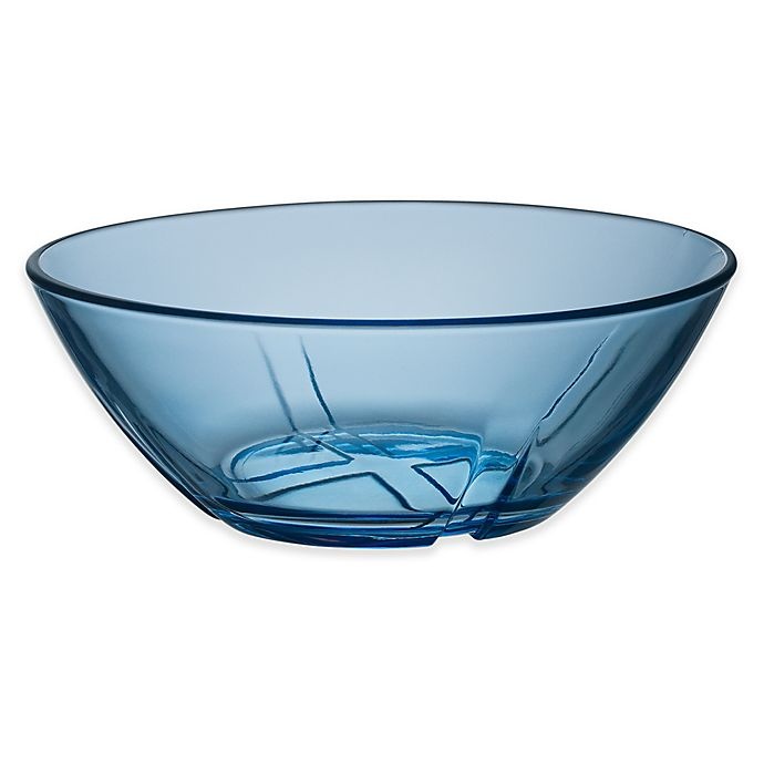 slide 1 of 5, Kosta Boda Bruk Salad Bowl - Blue Water, 19.8 oz