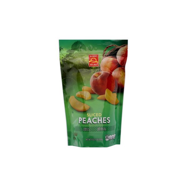 slide 1 of 1, Sunny Select Sliced Peaches 16 oz, 16 oz