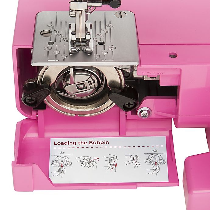 slide 2 of 6, Janome Easy-to-Use Mechanical Sewing Machine - Pink Sorbet, 1 ct