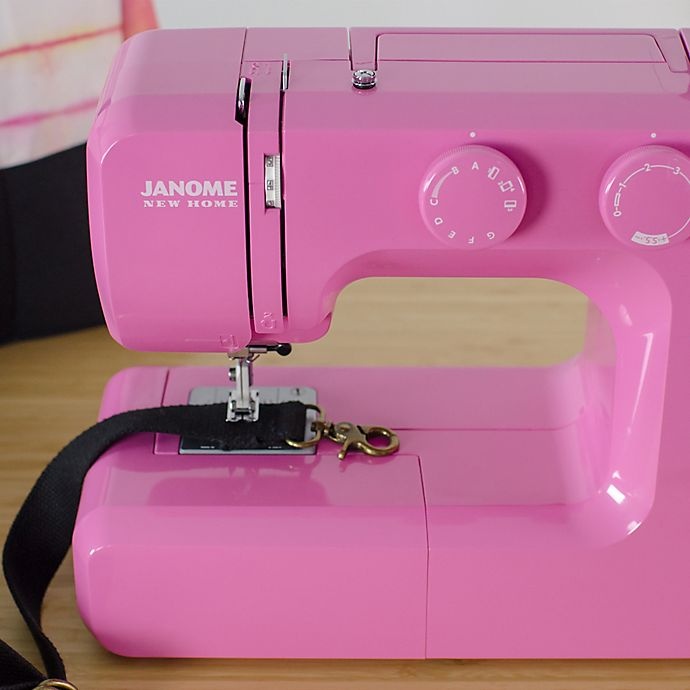 slide 6 of 6, Janome Easy-to-Use Mechanical Sewing Machine - Pink Sorbet, 1 ct
