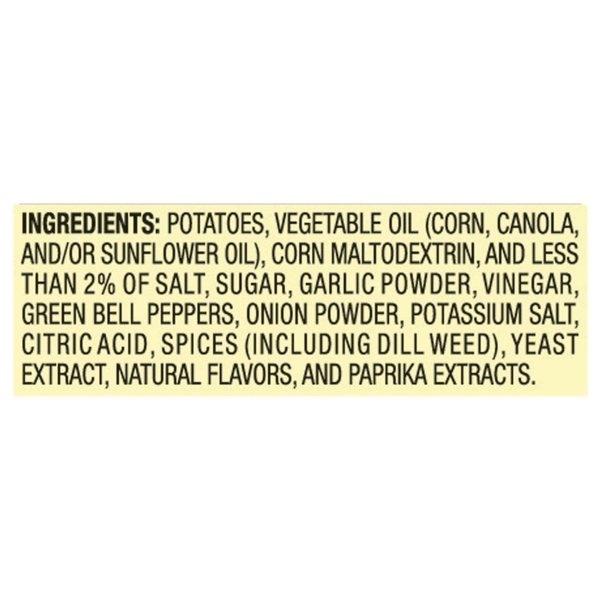 slide 4 of 9, Miss Vickie's Potato Chips Spicy Dill Pickle Flavored 8 Oz, 8 oz