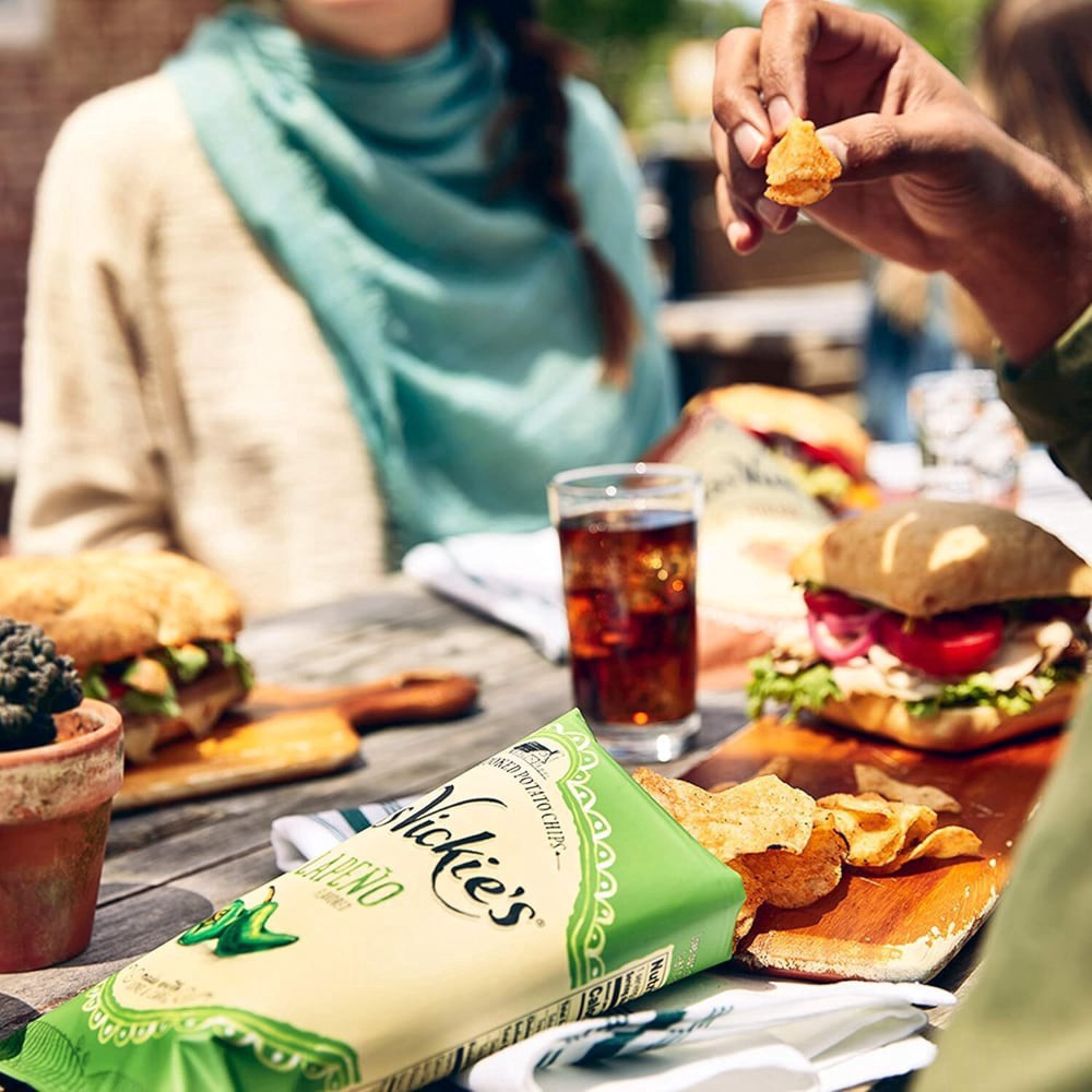 slide 6 of 6, Miss Vickie's Kettle Cooked Potato Chips Variety Pack 1 Oz, 15 Count, 15 ct