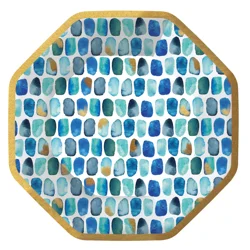 Design Design Coastal Sea Glass Dinner Plate