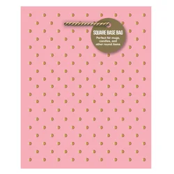 Design Design Small Gold Swiss Dots Blossom Tote Bag