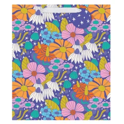 Design Design Bohemian Cosmic Flower Large Tote Bag