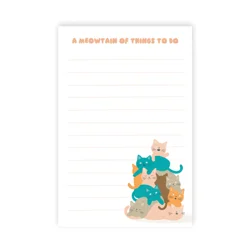 Design Design Meowtain Note Pad