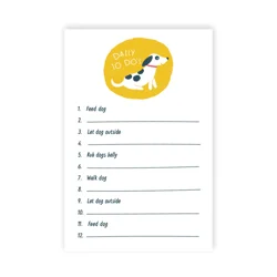 Design Design Daily Dog Note Pad