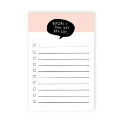 Design Design Bra Off Note Pad