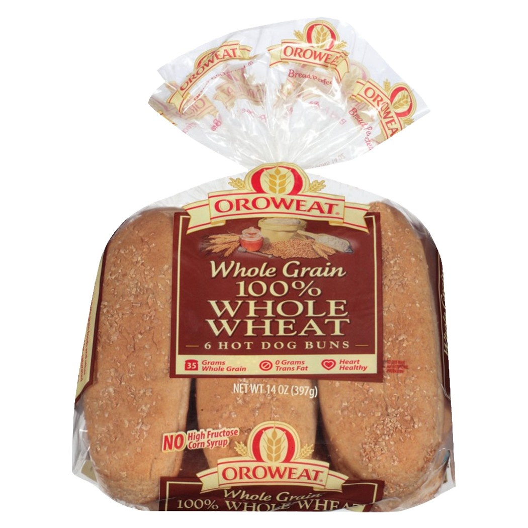 slide 1 of 1, Brownberry/Arnold/Oroweat 100% Whole Wheat Premium Hot Dog Buns, 8 ct