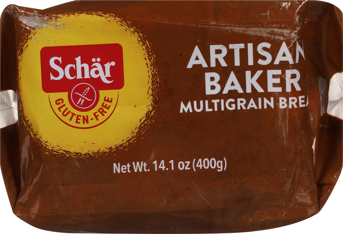 slide 2 of 9, Schär Gluten-Free Artisan Baker Multigrain Bread 14.1 oz, 14.1 oz