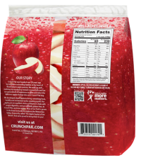 slide 3 of 5, Crunch Pak Sweet Apple Slices, 14 oz Bag, 14 oz