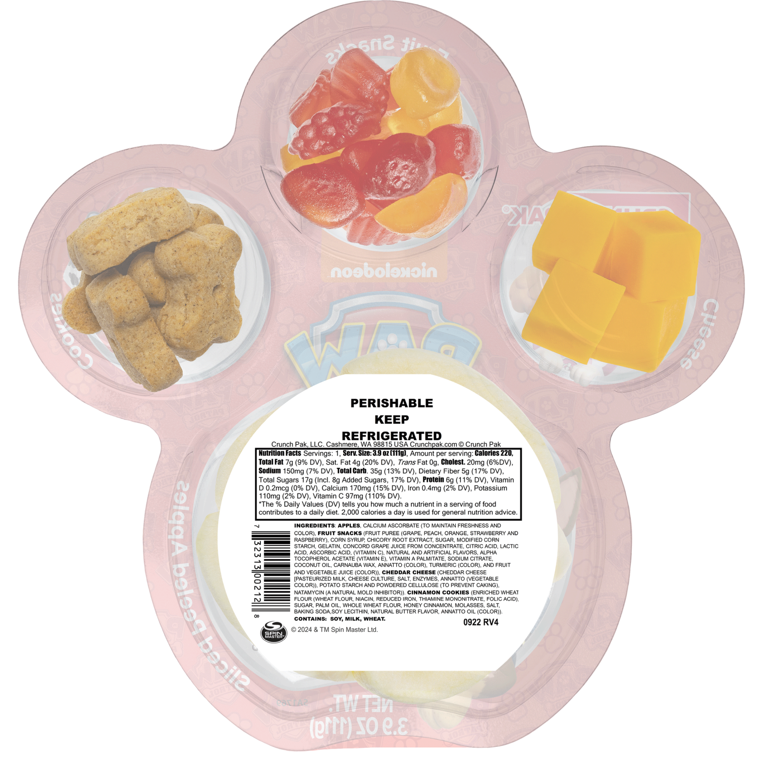 slide 2 of 2, Crunch Pak PLD Paw Patrol AFSCC 3.9oz, 3.9 oz