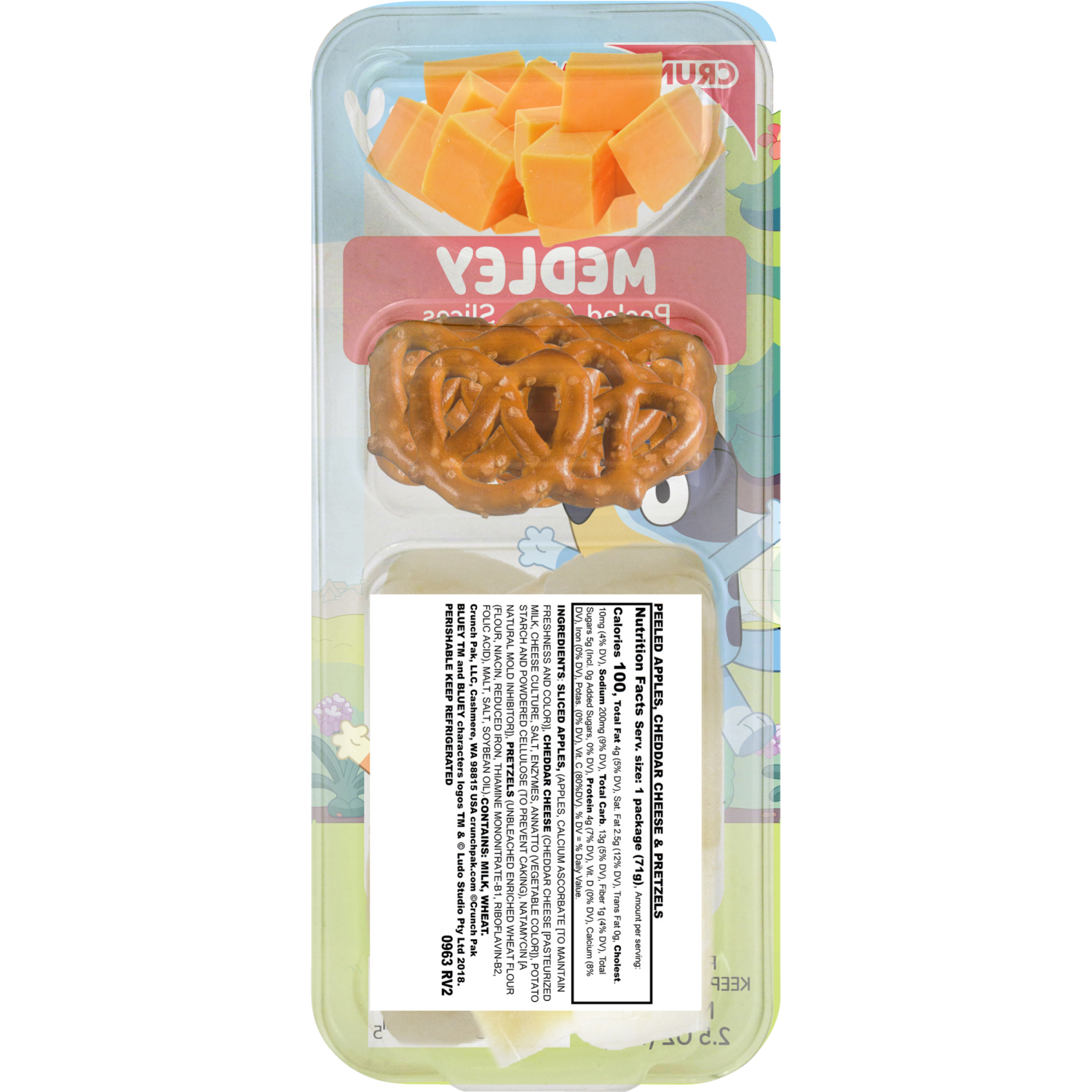 slide 2 of 4, Crunch Pak PLD Bluey Medley ACP 2.5oz., 2.5 oz