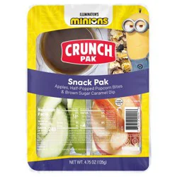 Crunch Pak Minions Snack Pak Apples & Popcorn With Caramel