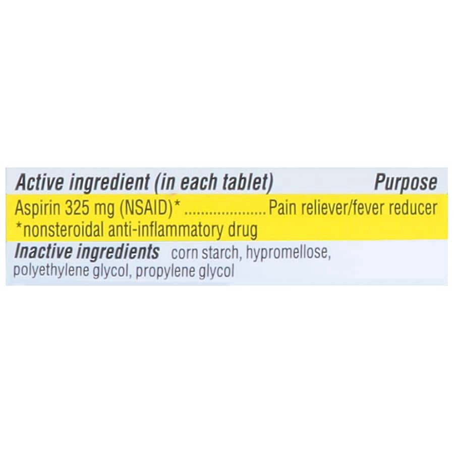 slide 2 of 3, Walgreens Aspirin Tablets 325Mg, 100 ct