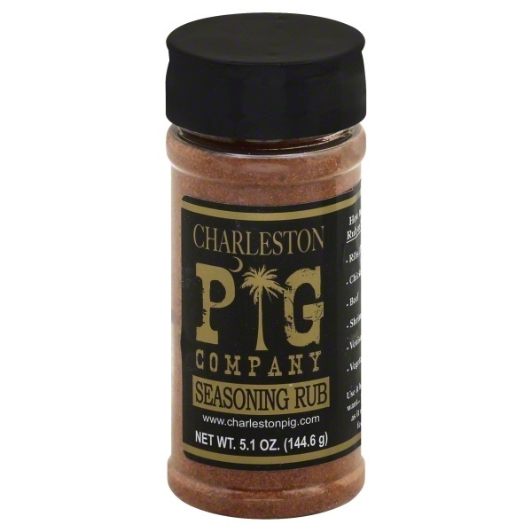 slide 1 of 1, Charleston Pig Seasoning Rub 5.1 oz, 5.8 oz