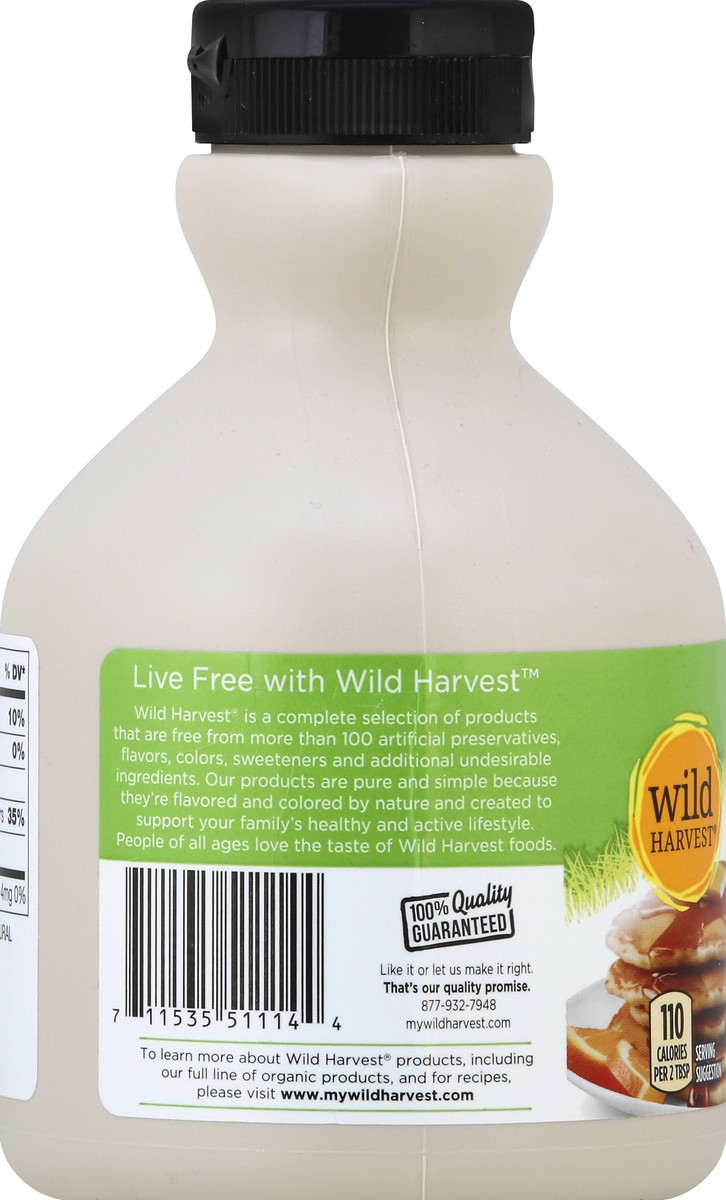 slide 5 of 7, Wild Harvest Pancake Syrup 16 oz, 16 oz