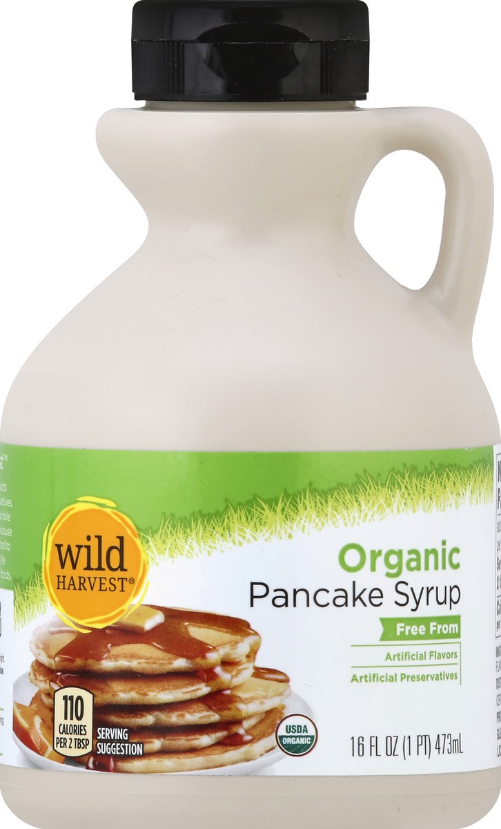 slide 4 of 7, Wild Harvest Pancake Syrup 16 oz, 16 oz