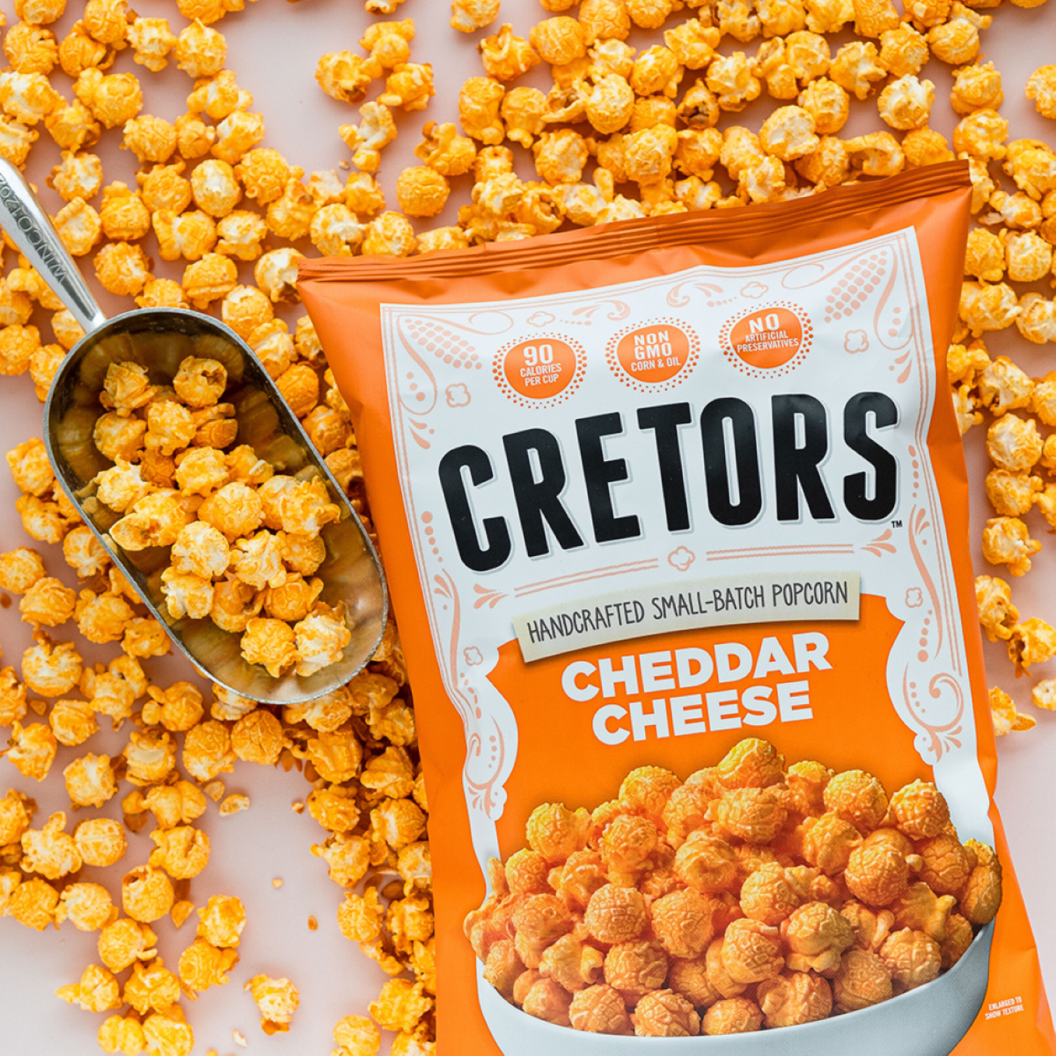 slide 3 of 5, GH Cretors Cretors Cheddar Cheese Flavored Popped Corn 6.5 oz, 6.5 oz