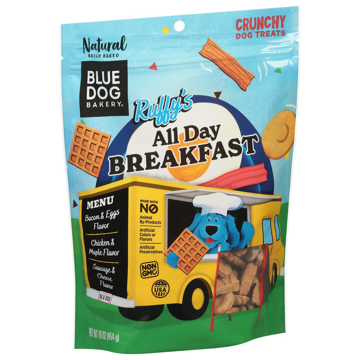 slide 8 of 9, Blue Dog Bakery Ruffy's All Day Breakfast, 16 oz