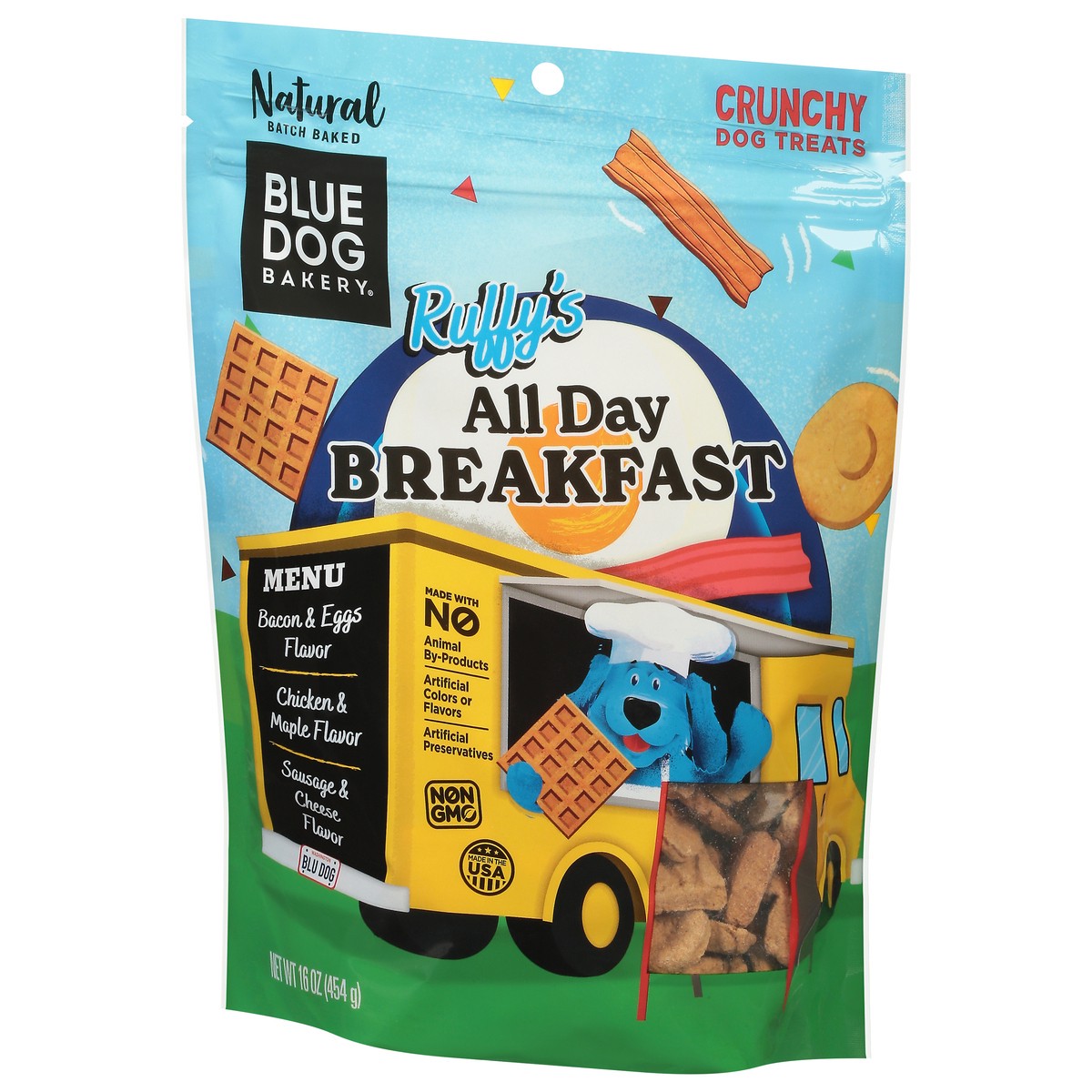 slide 7 of 9, Blue Dog Bakery Ruffy's All Day Breakfast, 16 oz