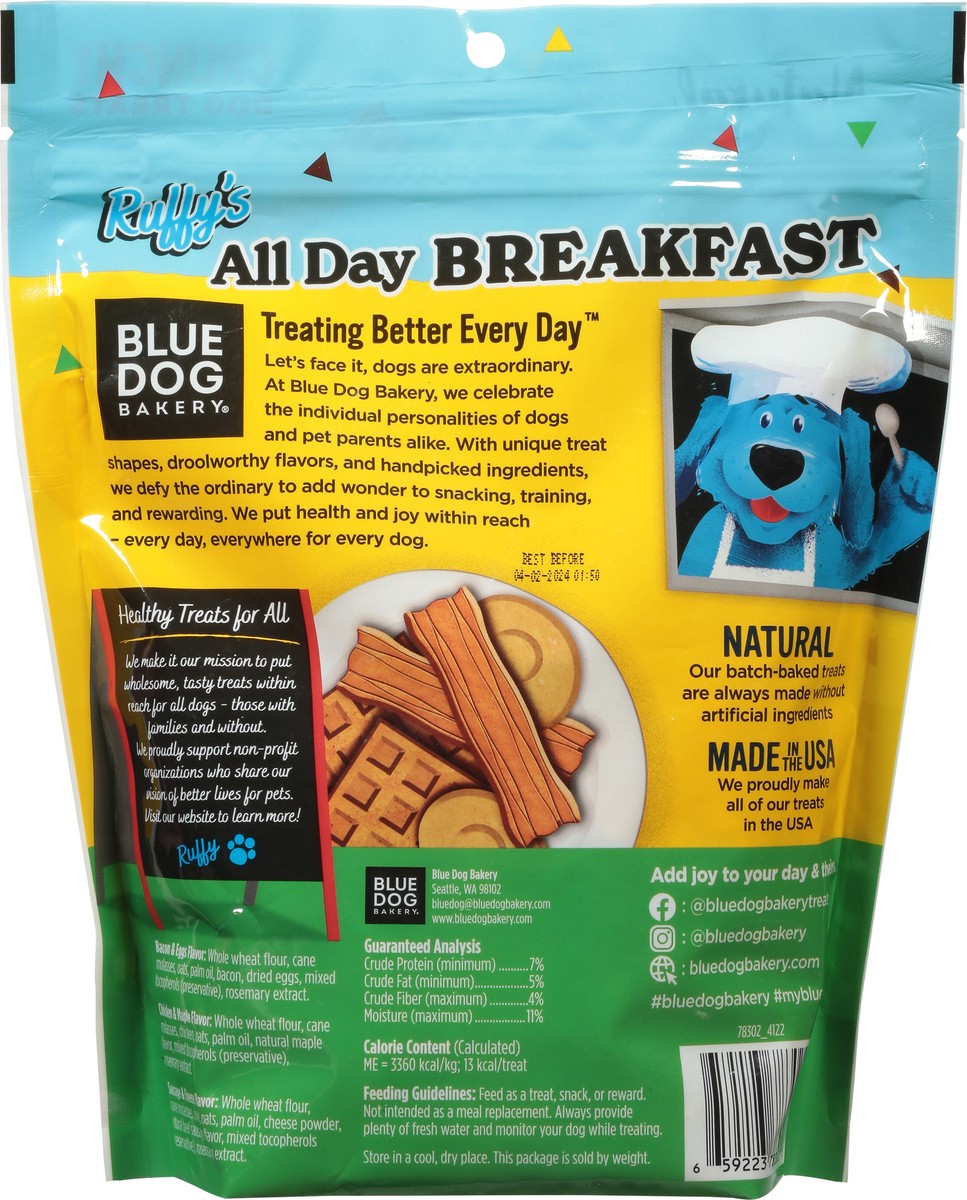 slide 4 of 9, Blue Dog Bakery Ruffy's All Day Breakfast, 16 oz