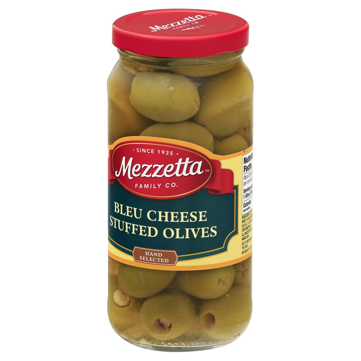 slide 3 of 11, Mezzetta Blue Cheese Stuffed Olives, 9.5 oz