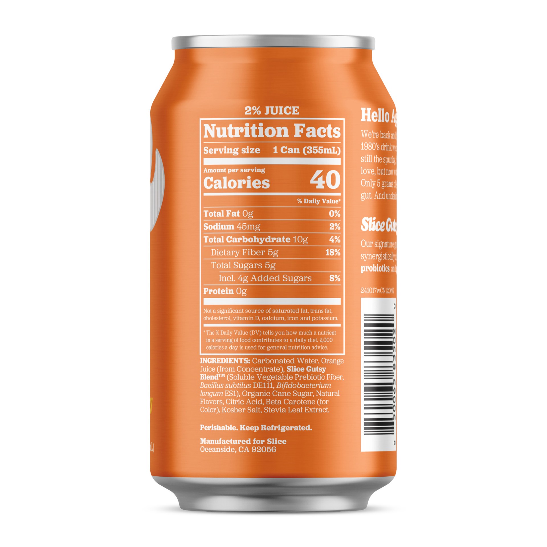 slide 2 of 7, Slice Orange 12oz/12pk, 12 fl oz