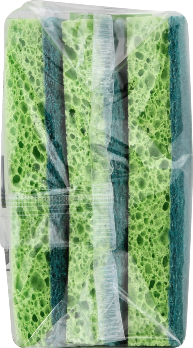 slide 5 of 7, Signature Select Handy Size Scrubber Sponges 6 Pack, 6 ct