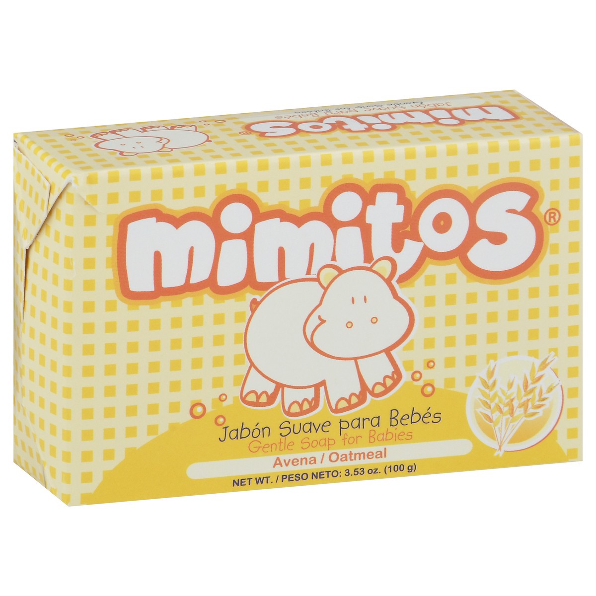 slide 11 of 12, Mimitos Oatmeal Gentle Soap for Babies 3.53 oz, 3.53 oz