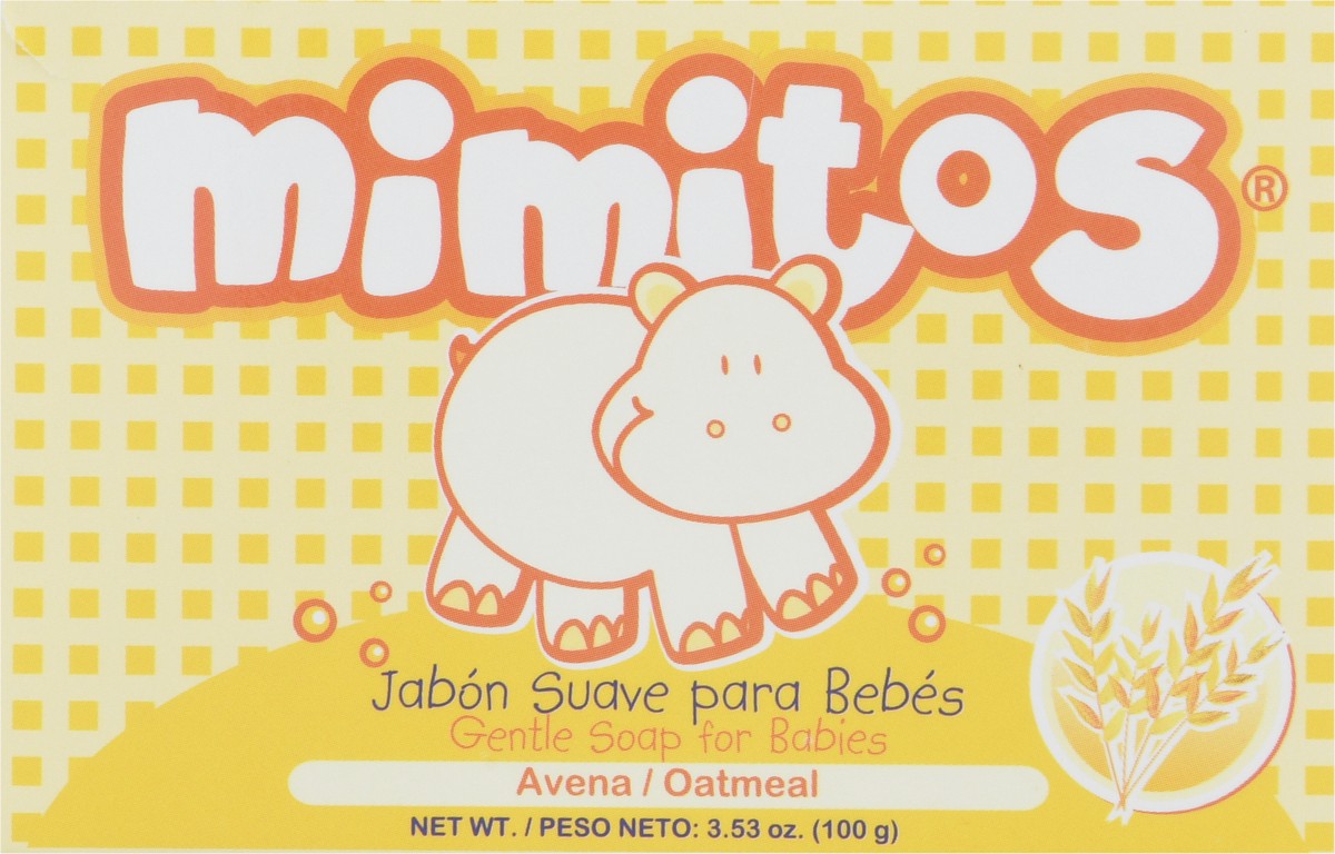 slide 3 of 12, Mimitos Oatmeal Gentle Soap for Babies 3.53 oz, 3.53 oz