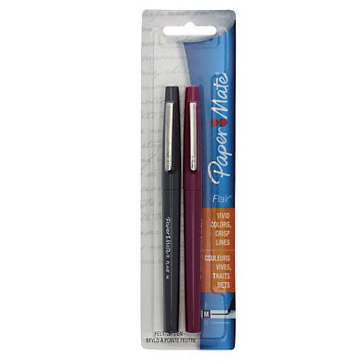 slide 1 of 1, Paper Mate Medium Fashion Pen, 2 ct