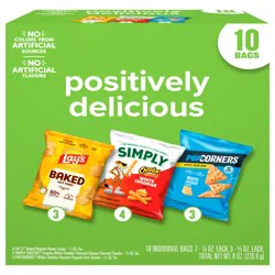 Frito-Lay Frito Lay Snacks Positively Delicious Mix Variety Packs 8 Oz, 10 Count