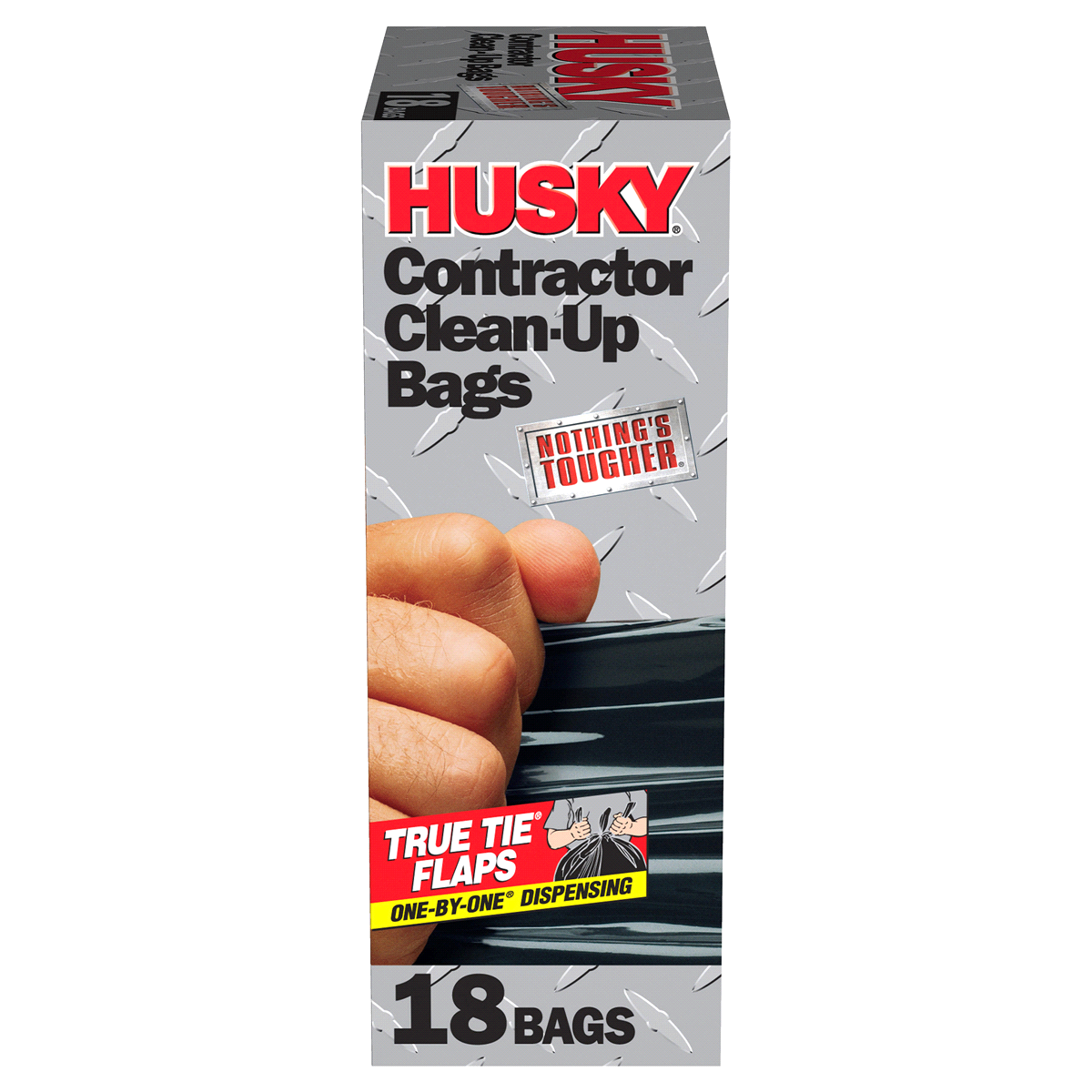 slide 3 of 6, Husky Contractor Clean Up Bags, 18 ct