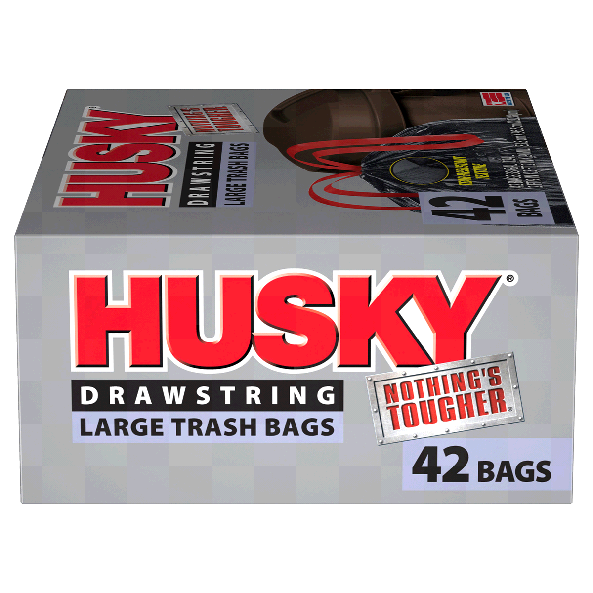 Husky Drawstring 30 Gallon Trash Bags - Shop Trash Bags at H-E-B