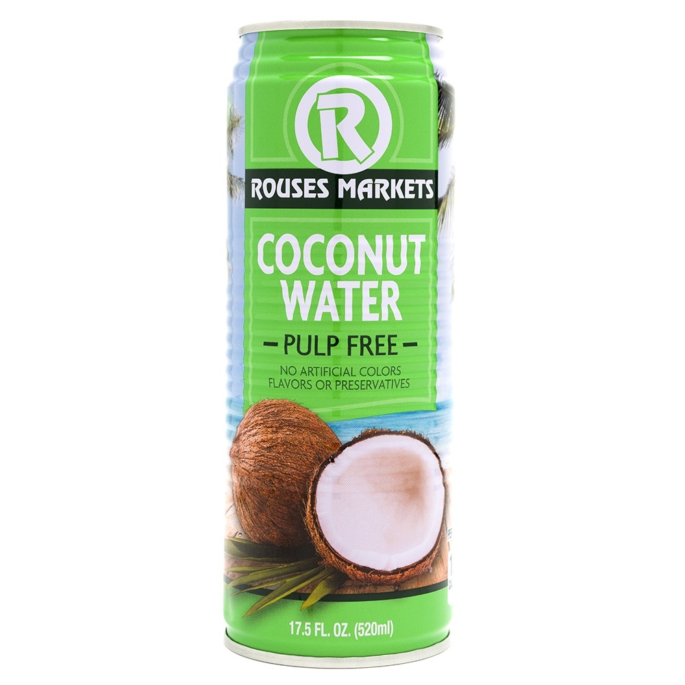 slide 1 of 1, Rouses Coconut Water, 17.5 fl oz