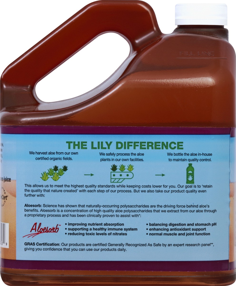 slide 11 of 13, Lily of the Desert Inner Fillet Aloe Vera Juice 128 oz, 128 oz