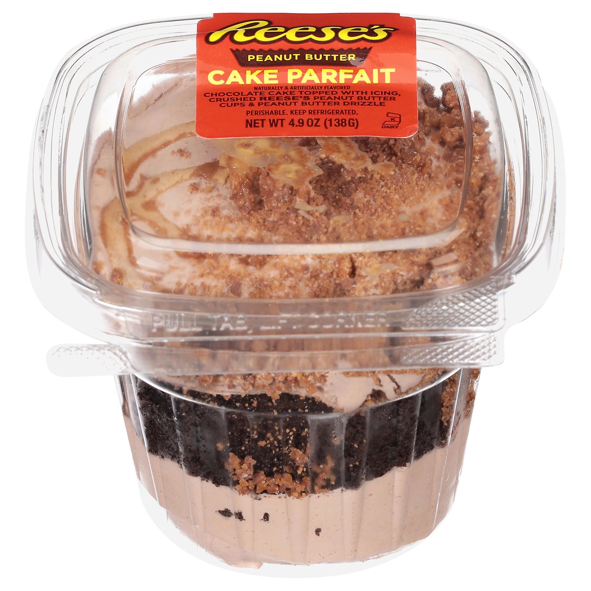 slide 1 of 14, Reese's Peanut Butter Cake Parfait 4.9 oz, 4.9 oz