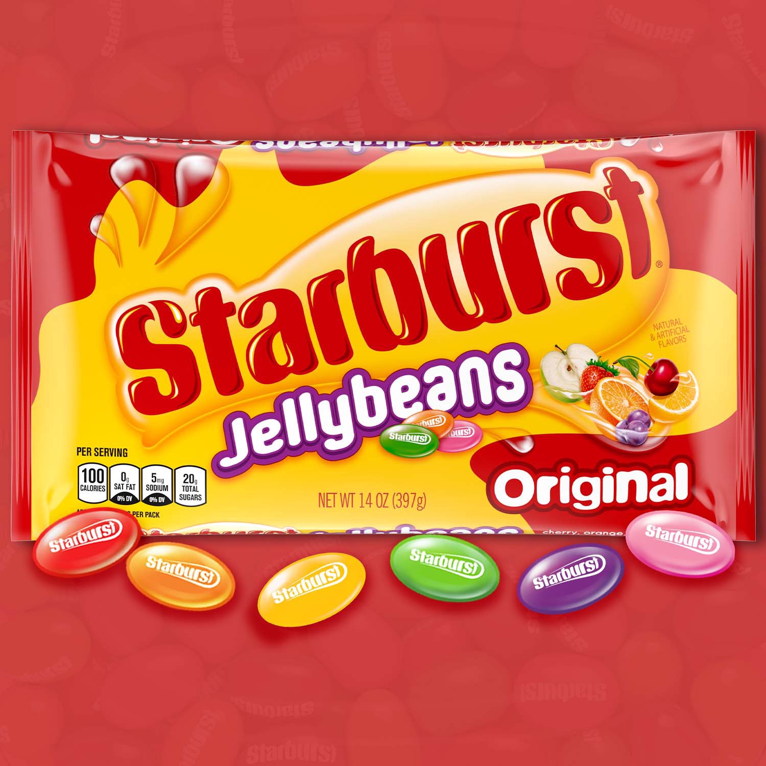slide 4 of 8, Starburst Easter Original Jellybeans, 14 oz