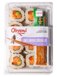 Okami Spicy Supreme California Roll* - 8 Count (Available After 11 Am)