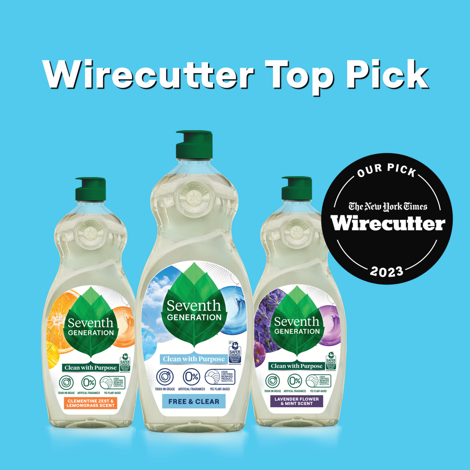 slide 8 of 8, Seventh Generation Refill Dish Li, 50 oz