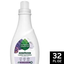 Seventh Generation Fresh Lavender Scent Fabric Softener 32 oz